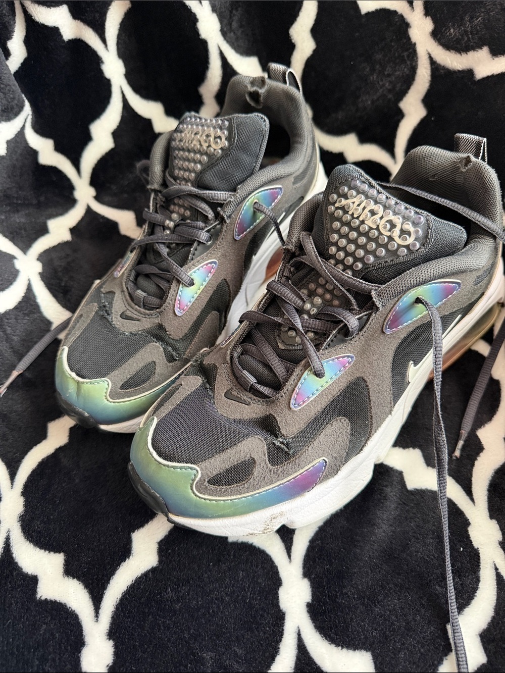 Nike air max 20 Black Iridescent Accent Sneakers